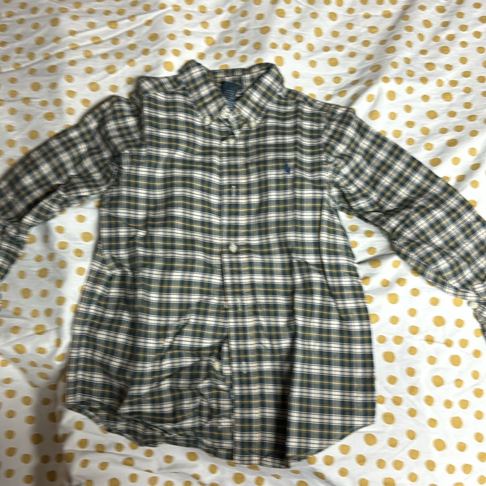 Boys POLO by Ralph Lauren long sleeve button shirt